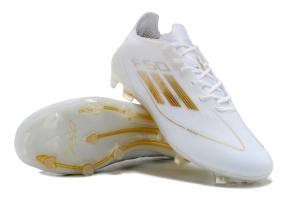 adiasf50 (25) Adidas F50 - White Gold