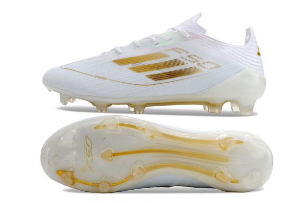 adiasf50 (28) Adidas F50 - White Gold